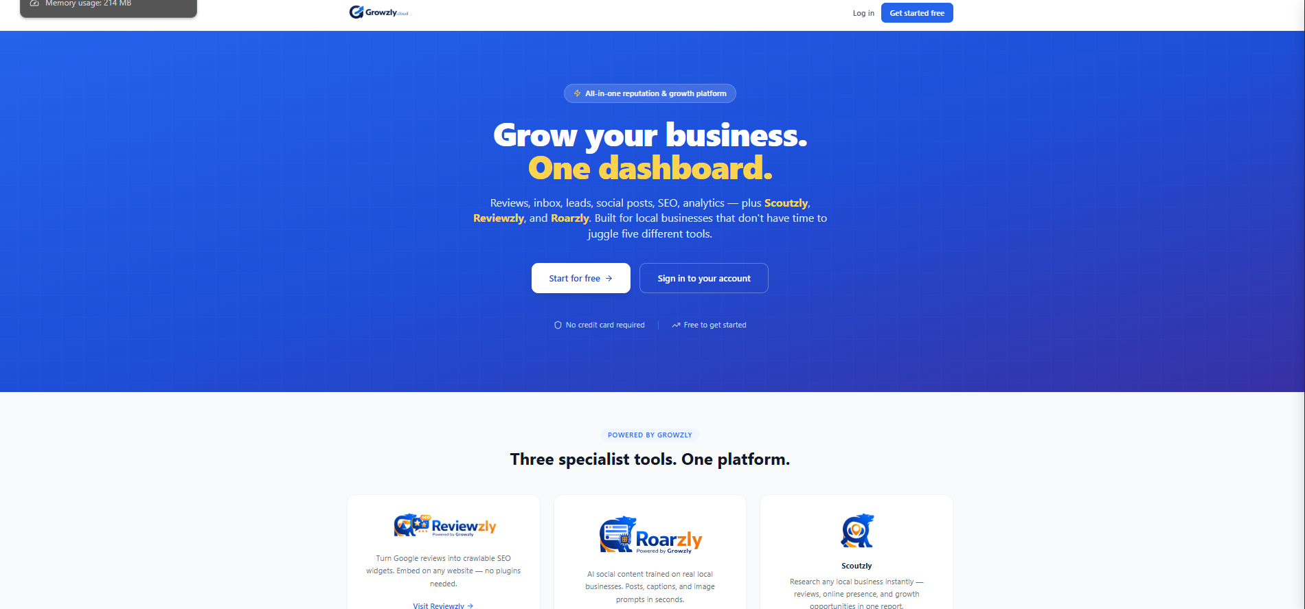 Growzly platform