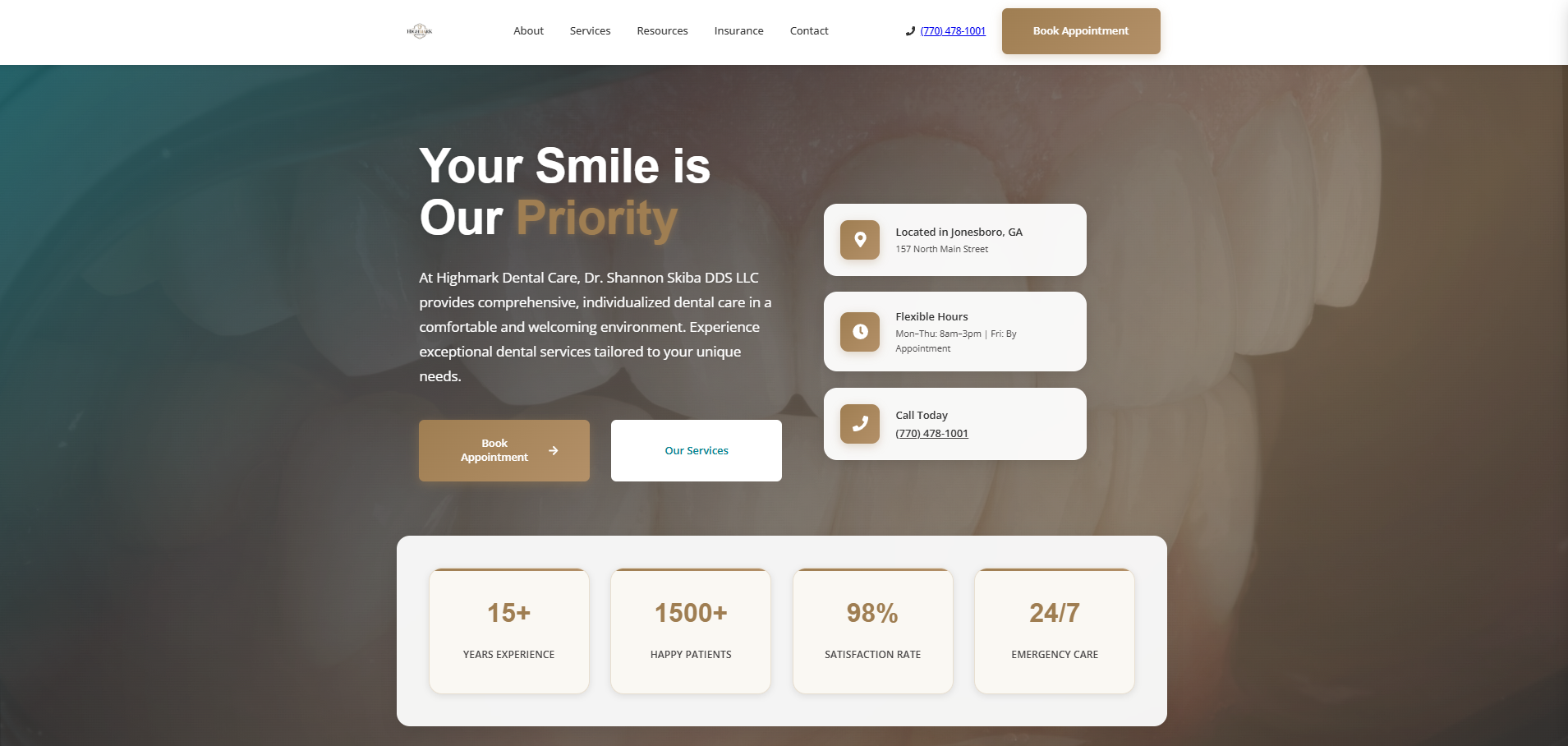 Highmark Dental – after rebuild