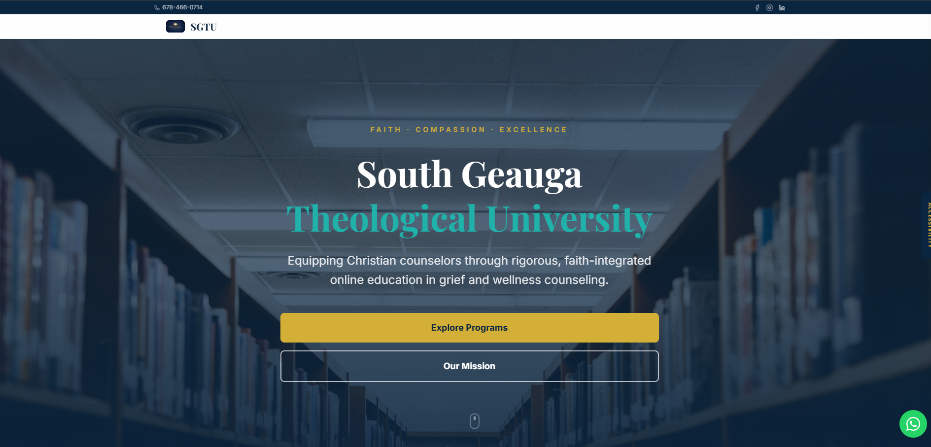 South Geauga Theological University – after
